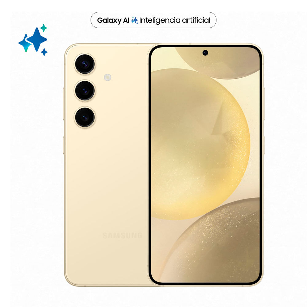 Celular Samsung Galaxy S24 5G 6.2" 256GB Amarillo Ámbar