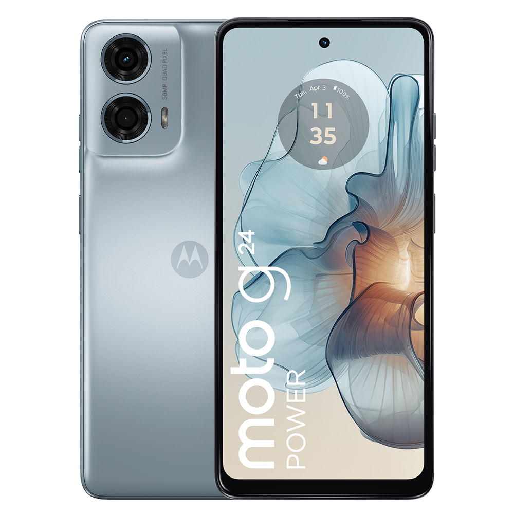 Celular Motorola Moto G24 Power 6,6" 256 GB Celeste Glaciar