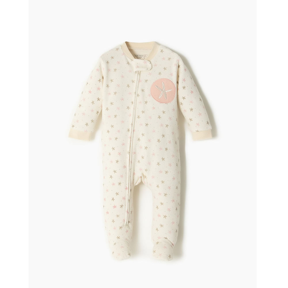 Pijama Entera Cuello Redondo Para Bebita Soñar Niña Baby Fresh