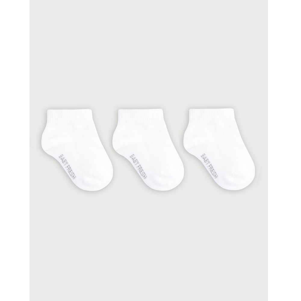 Media Tobillera Con Algodón Para Bebito Blumy x3 Baby Fresh