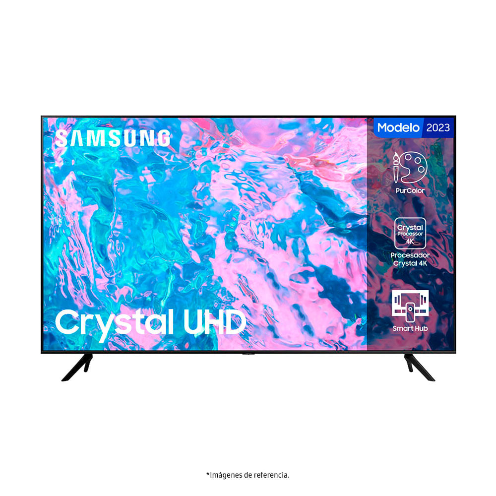 Televisor Samsung 43" LED UHD 4K Crystal UN43CU7000KXZL