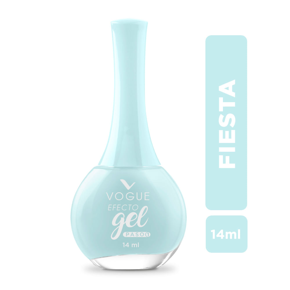 Esmalte Vogue Efecto Gel Tono Fiesta x14ml