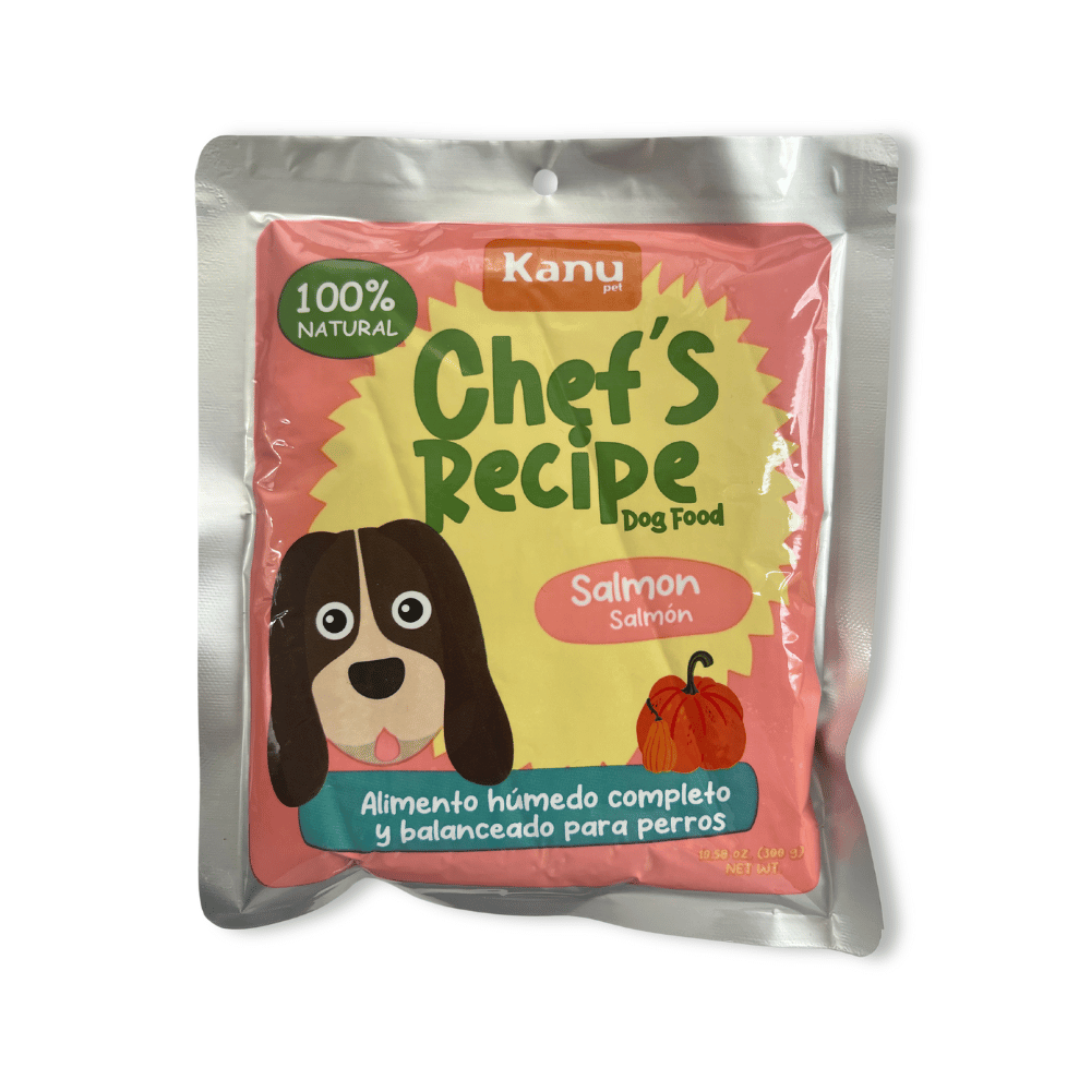 Kanu Pet Chefs Recipe Salmón Para Perros x300 Gr