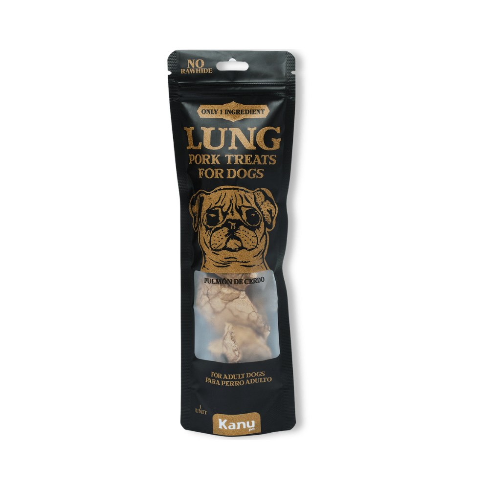 Kanu Pet Pulmón de Cerdo Deshidratado Para Perros x40 Gr