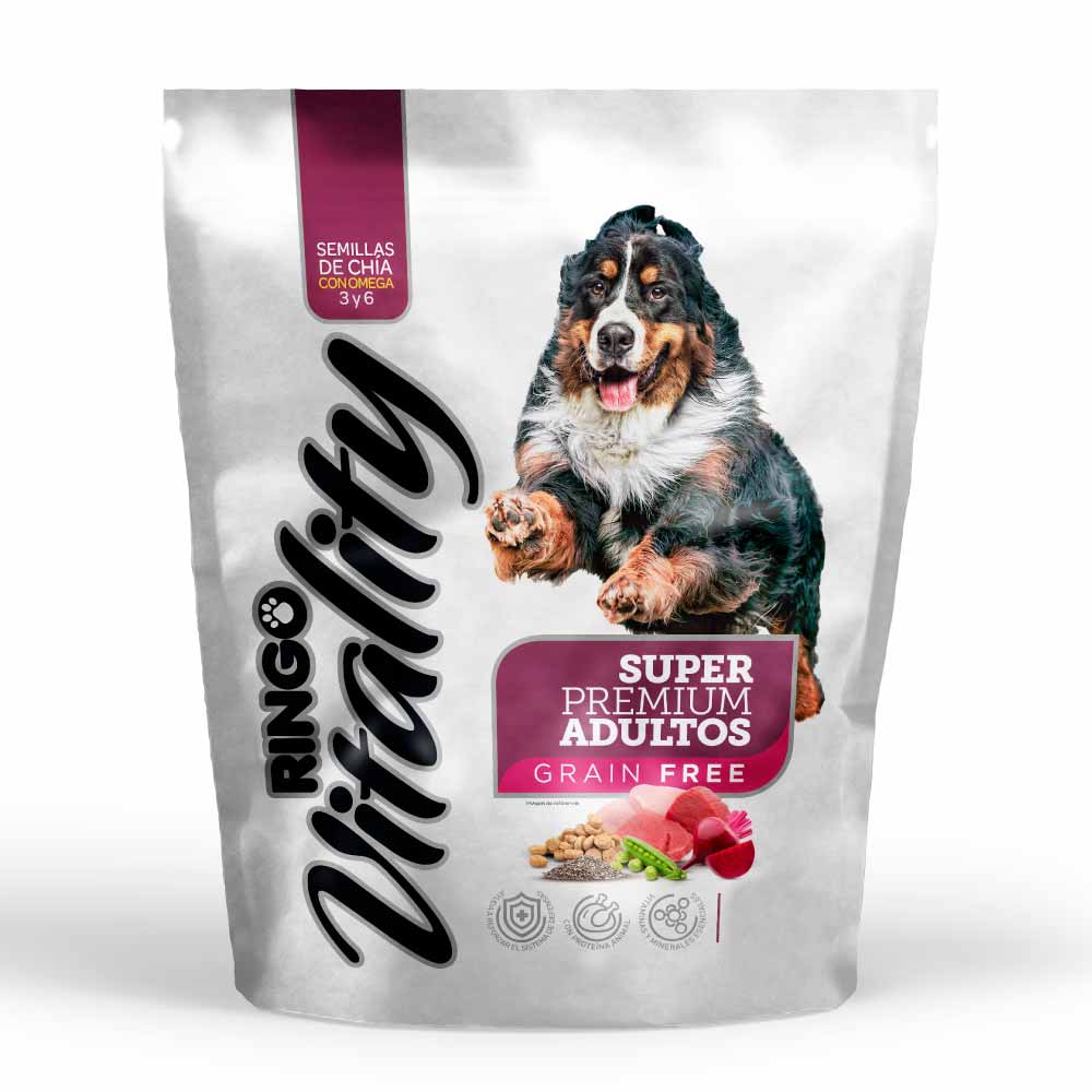 Alimento para perro - Ringo Vitality Super Premium Adultos 20 KG