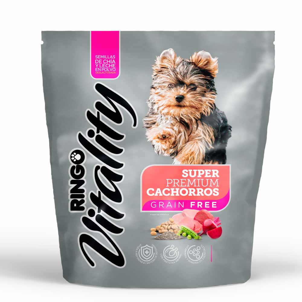 Alimento para perro - Ringo Vitality Super Premium Cachorros 2 KG