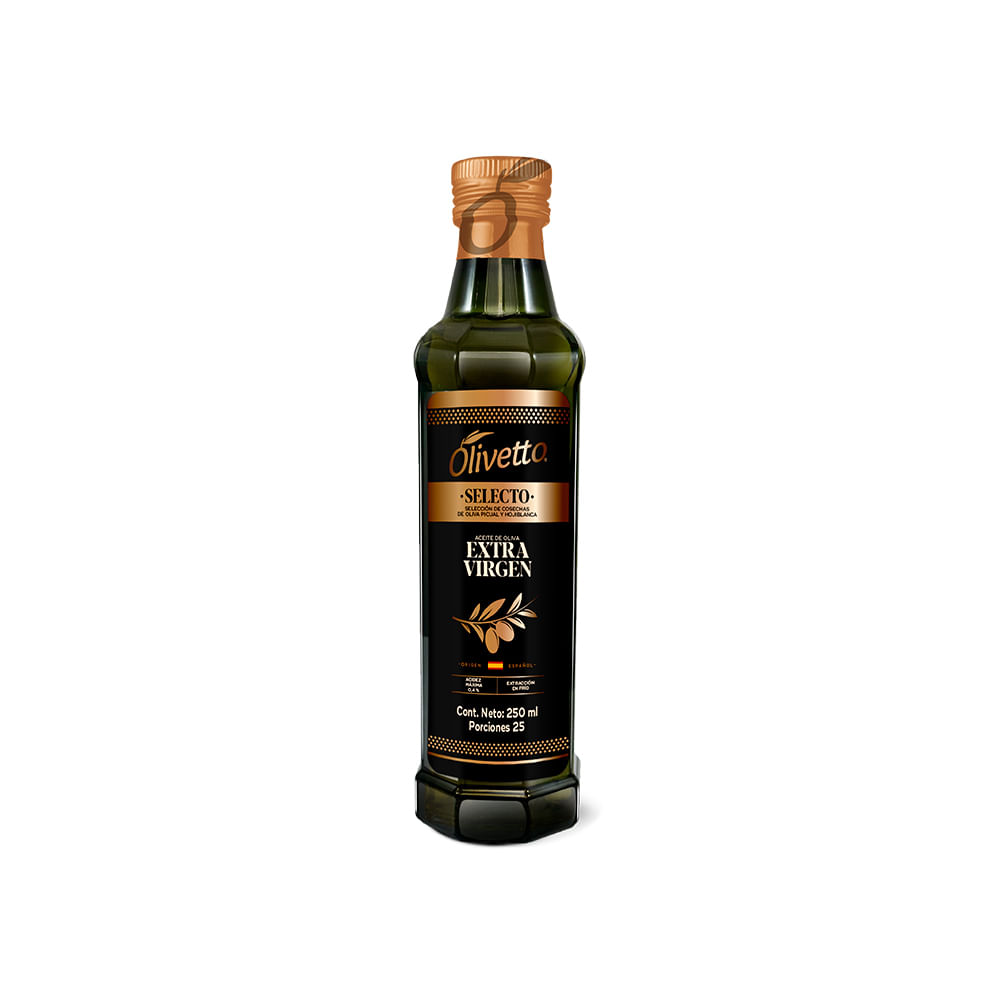 Aceite Olivetto Oliva Extra Virgen Intenso x250ml