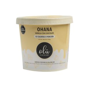 Helado Olu Gelato Vainilla Chocolate Vegano x375g