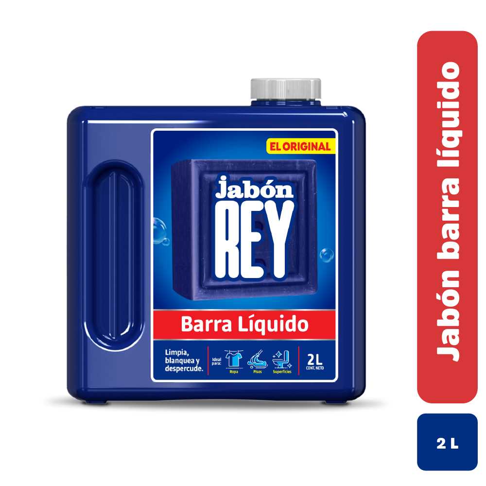 Jabón barra Rey líquido x2000ml