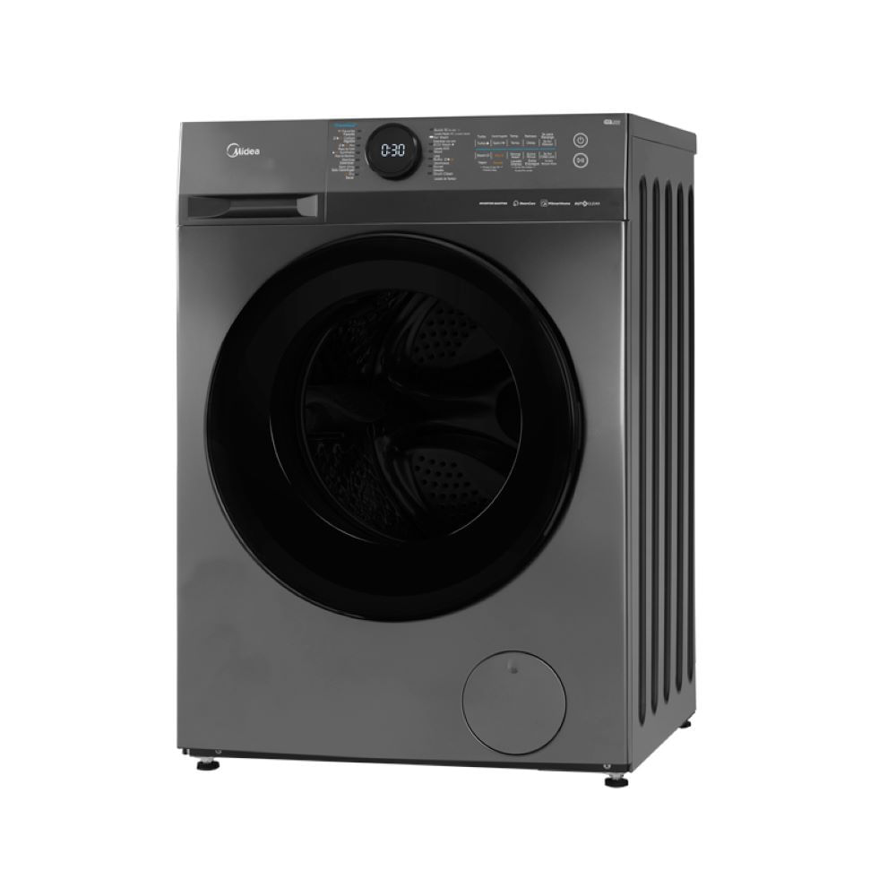 Lavadora Secadora Midea MF200D150WB Carga Frontal 15kg Gris