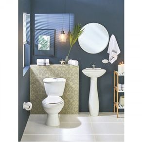 Pedestal Lavamanos Oceano Blanco