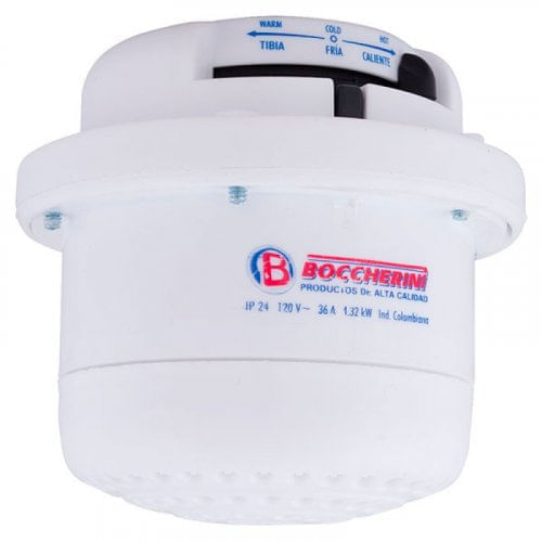 DUCHA ELECTRICA FUSION A 110V BLANCO