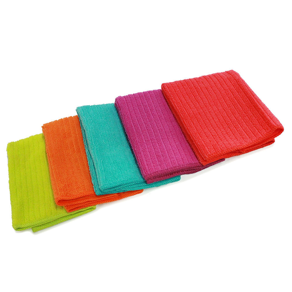 Paño oferta 30x30 cm microfibra 6 unidades