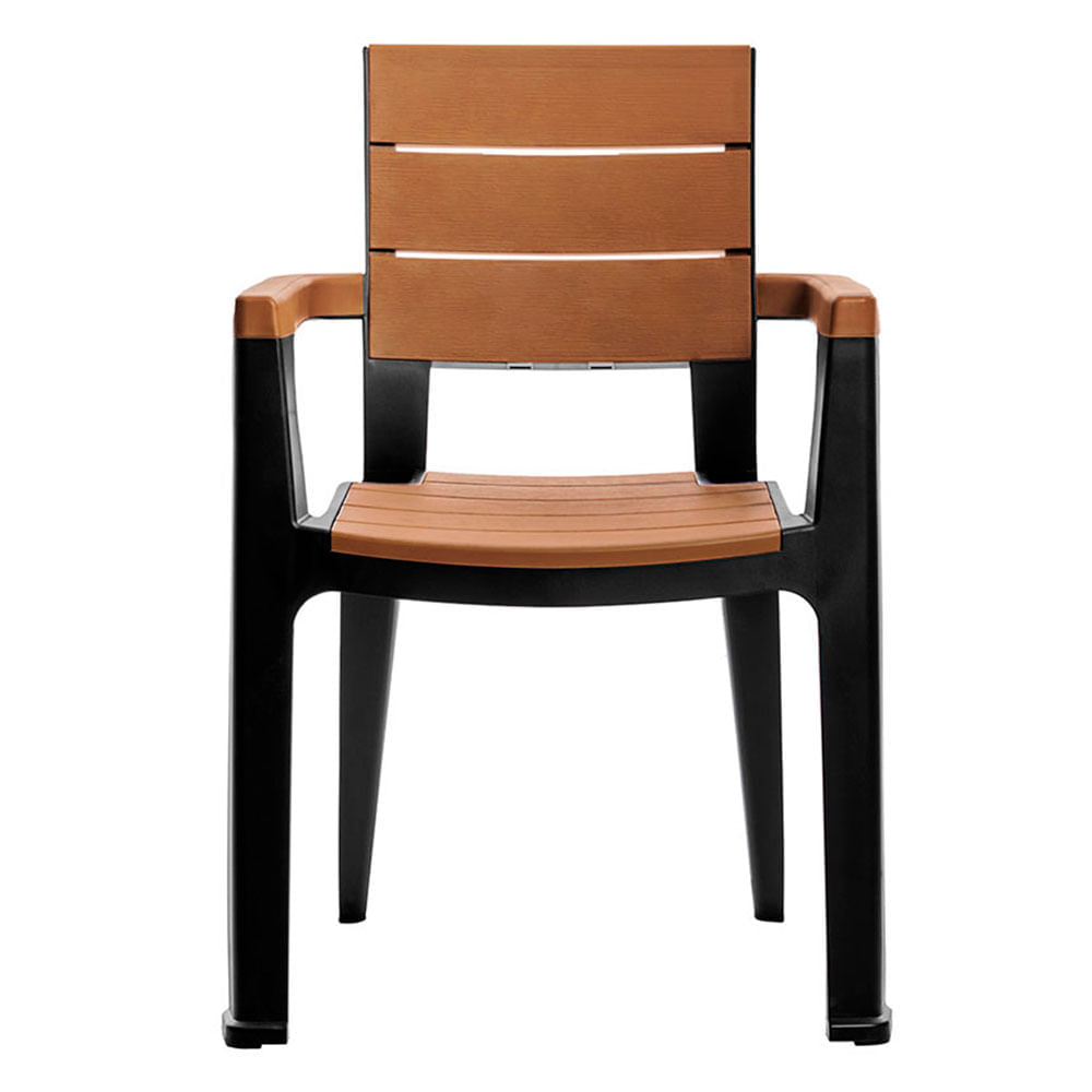 Silla Madeira tabaco