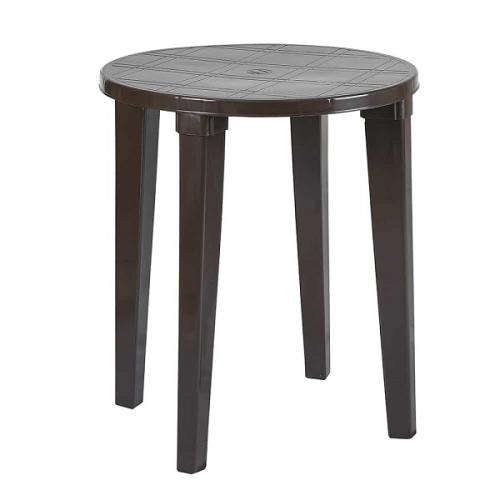 Mesa Redonda 60 Cm Wengue
