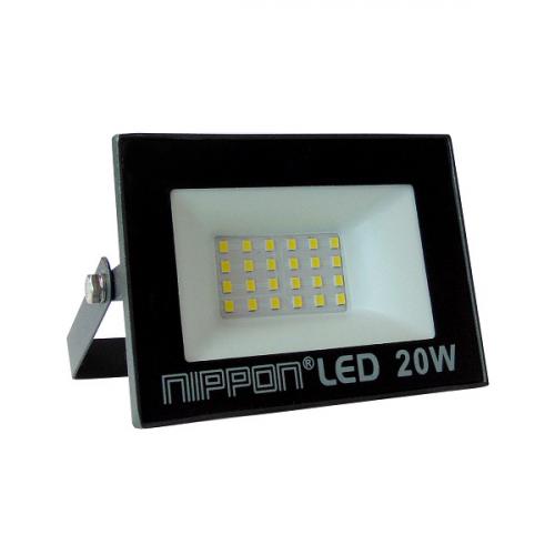 Reflector Slim Led 20W Multivolta Je Luz Fria Nippon