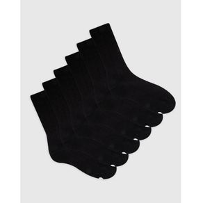 Medias Deportivas Largas Para Hombre Sedicci x6 Punto Blanco