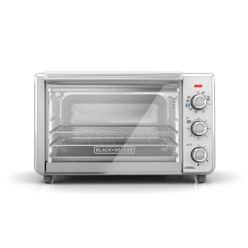 Horno Freidora Black+Decker 22 Litros 1500W TO3217 Plata