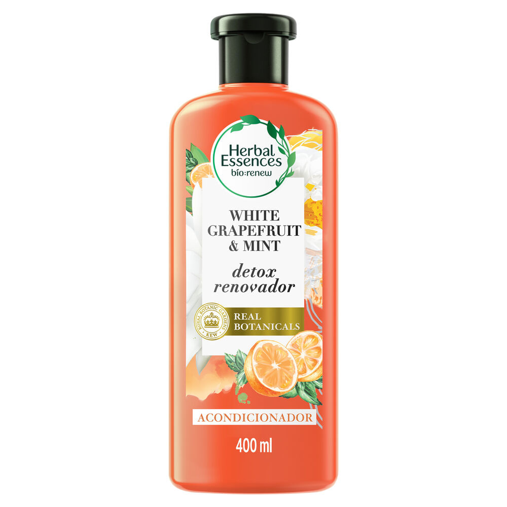 Acondicionador Herbal Essences Bio Renew Toronja Blanca y Menta x400ml