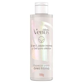Jabón íntimo Femenino y Gel de Afeitar Gillette Venus x190mL
