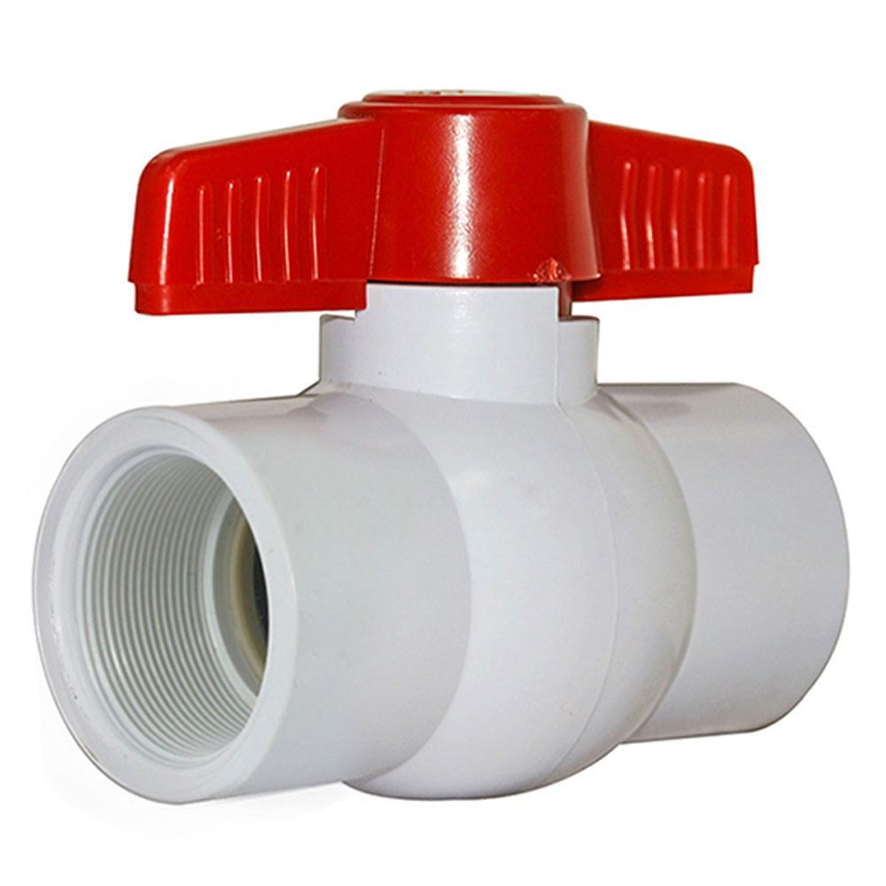 Registro bola rosca interna 1/2" PVC