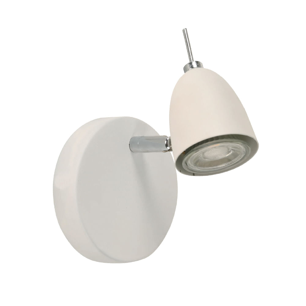 Lámpara Pared Blanco 1L Gu10 50W