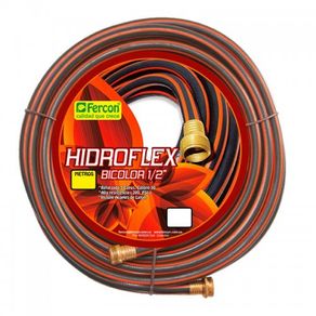 Manguera 1/2" x 10 m Bicolor + Acoples Latón