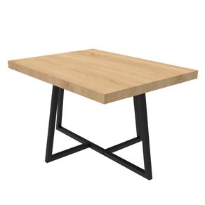 Mesa de centro loto mm 37x60cm germany negro Moduofi