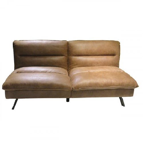 Sofá Cama Ecocuero 172x94x81 Brown