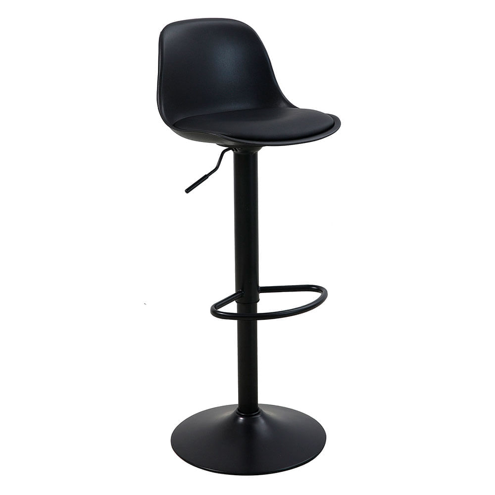 Silla para bar Alma 103x38x41.5cm negro M+Design