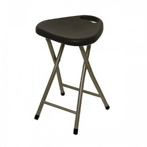 Silla plegable con asa negro M+Design