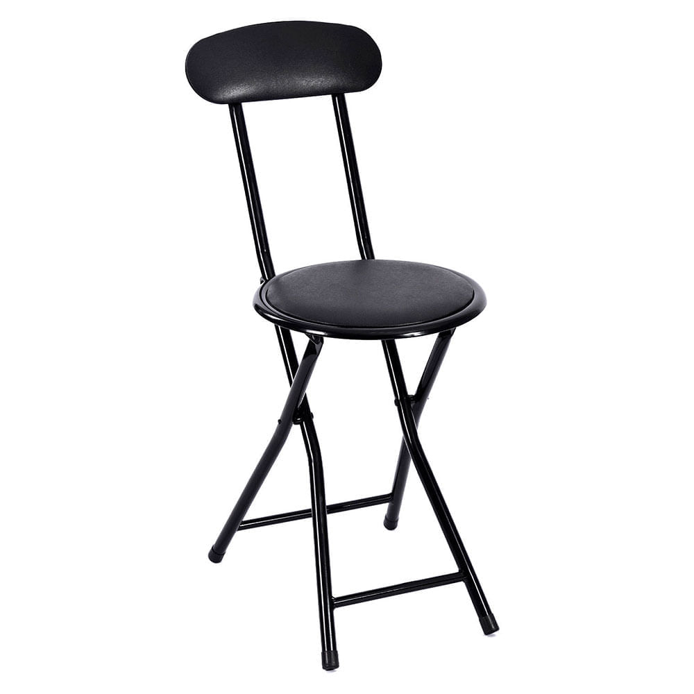 Silla Plegable Metal 20005 Negro 2.0