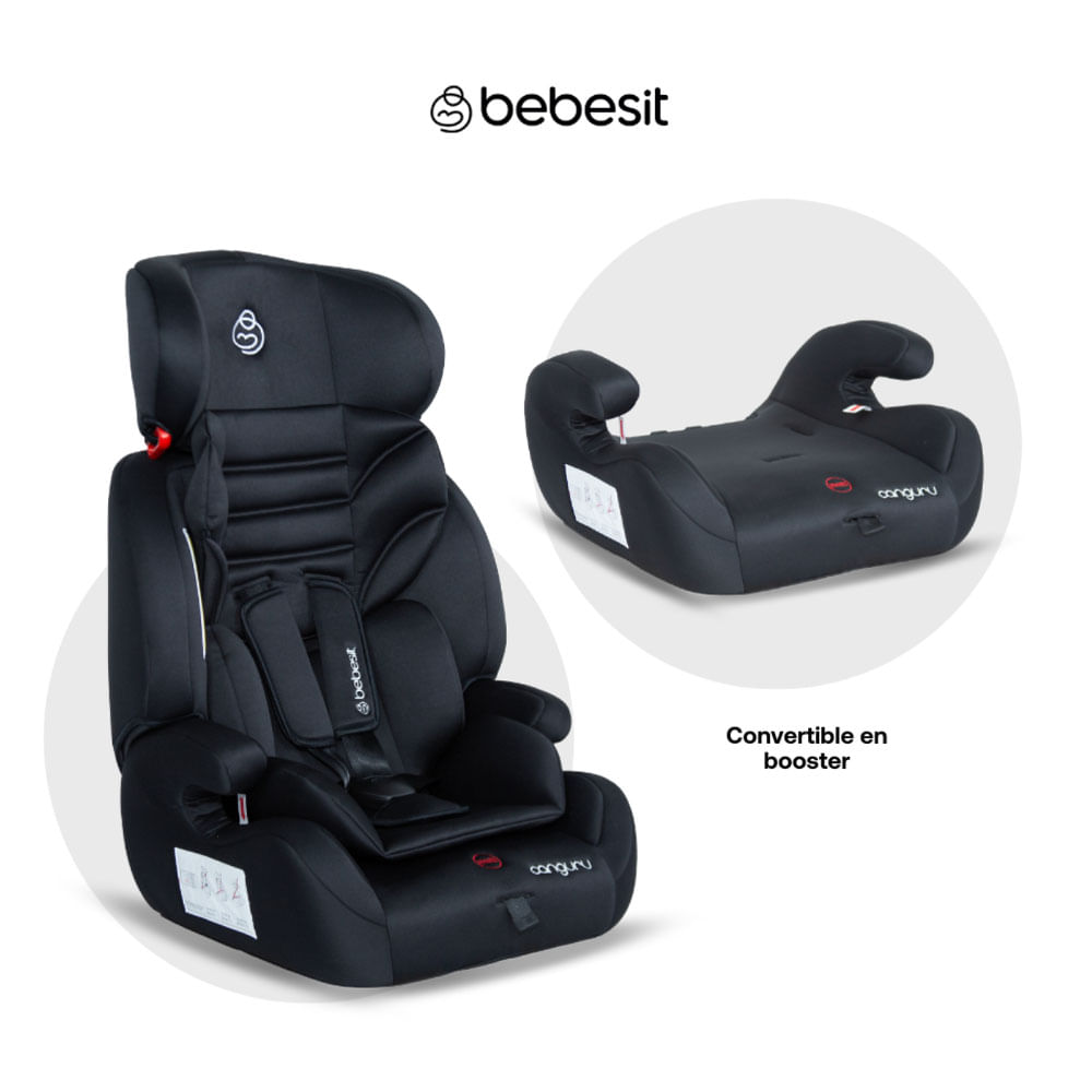 Silla de Carro Canguru Bebesit Rojo