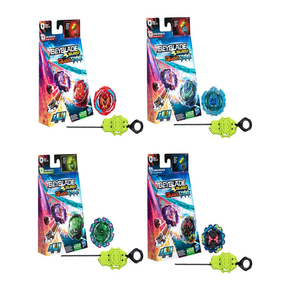 Beyblade Quadstrike Starter Pack Surtido Hasbro