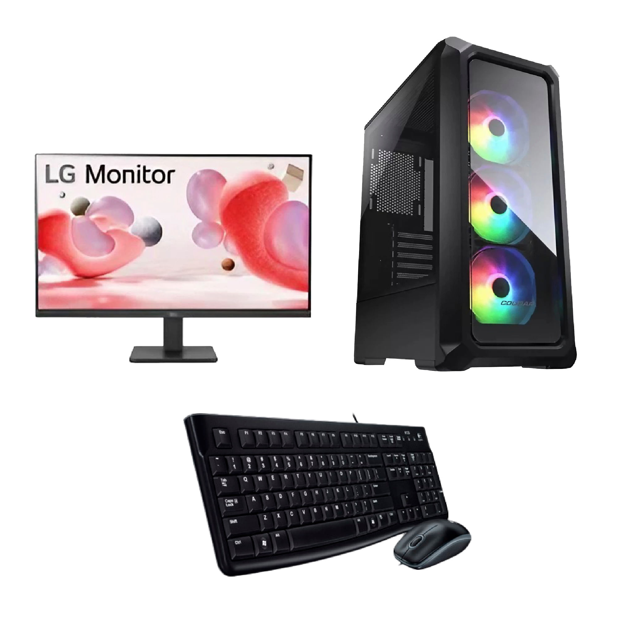 Computador EVC Monitor 24 Pulgadas Procesador AMD RYZEN  5600G Memoria 8GB Disco Duro SSD 512GB  Sistema Operativo Windows 11 Preinstalado
