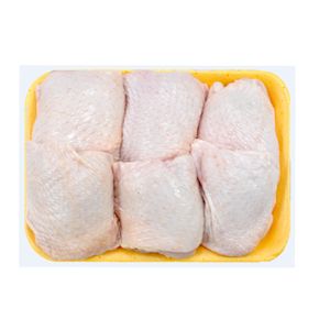 Muslo de Pollo con Piel Bandeja x1100g