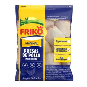 contramuslo Blanco S/R Bolsa congelado x 10 Und Friko