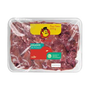 Bandeja de Hígados Congelados Campollo x500grs