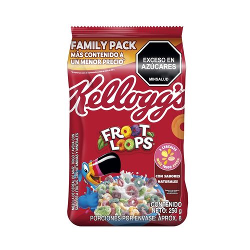 Cereal Froot Loops Bolsa x250g