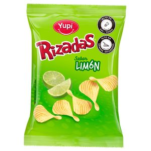 Papas Yupi Rizadas Limón x45g