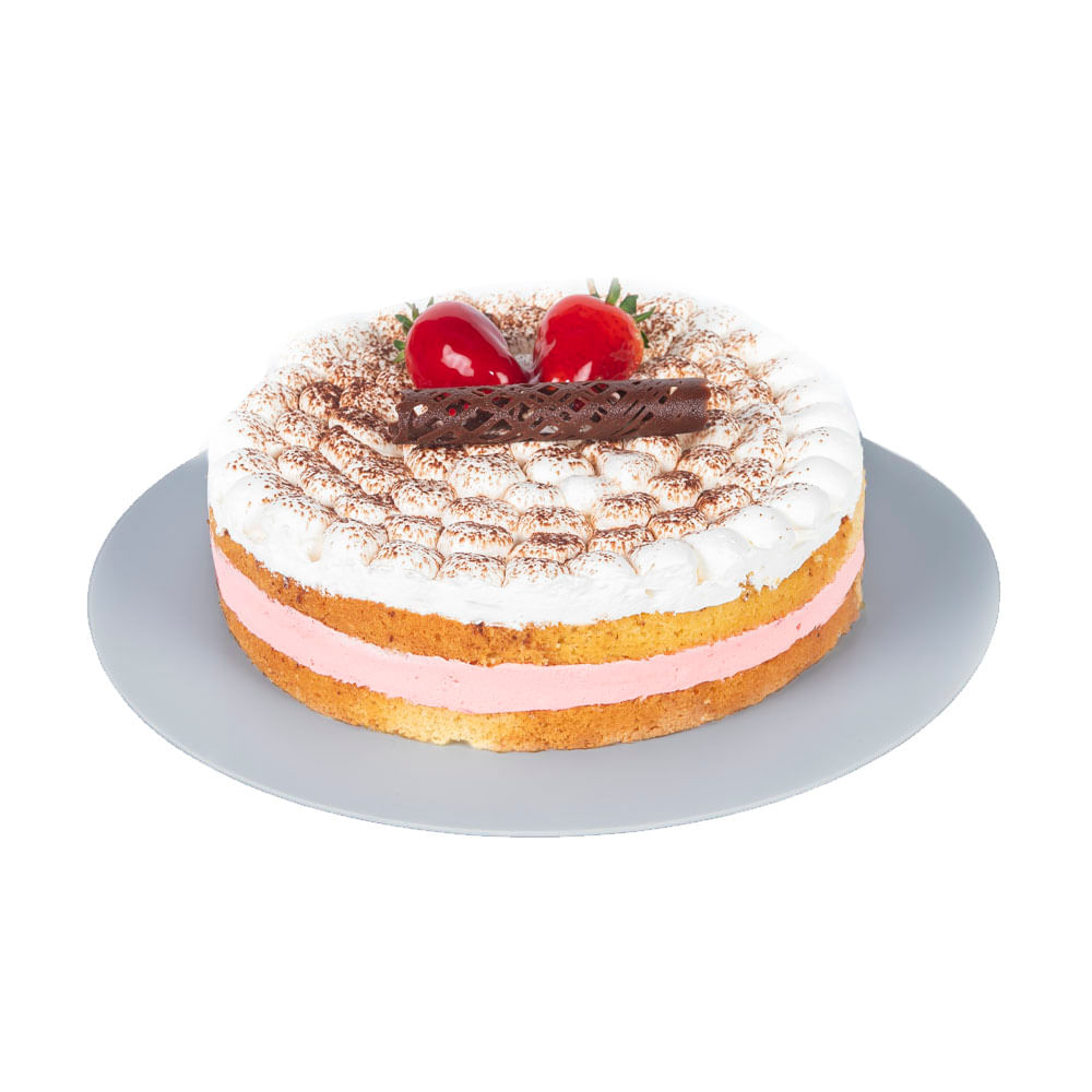 Torta Tres Leches Fresa x 12 Porciones