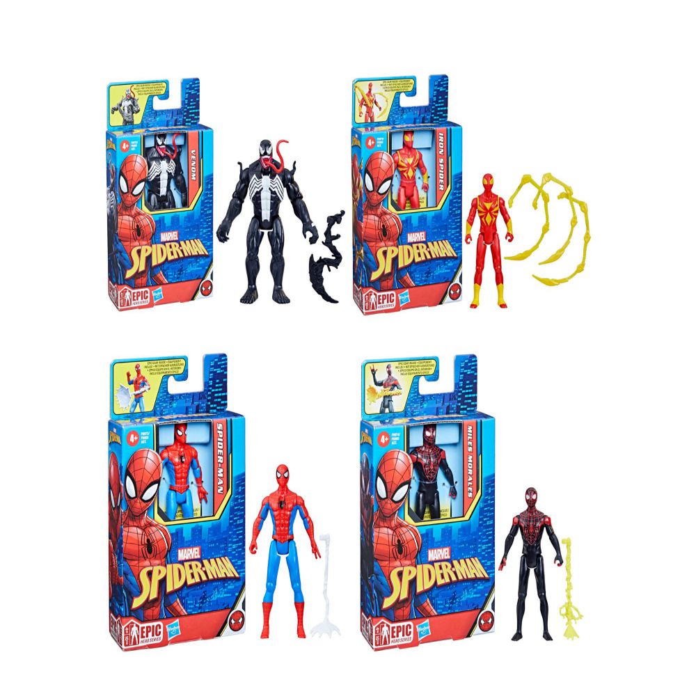 Figura de Accion Spider-Man 4In Surtido Hasbro