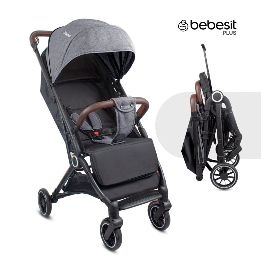 Coche Compacto Micro Bebesit Gris