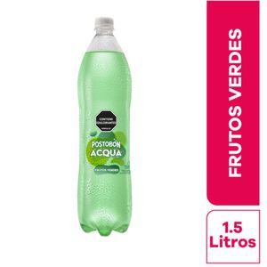 Gaseosa Postobon acqua frutos verdes pet 1500 ml