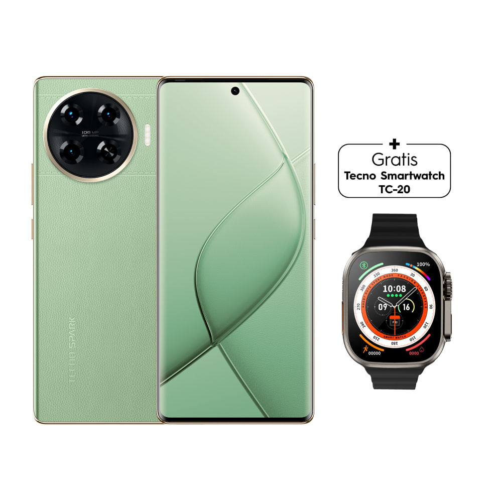 Celular Tecno Spark 20 Pro+ Con Watch
