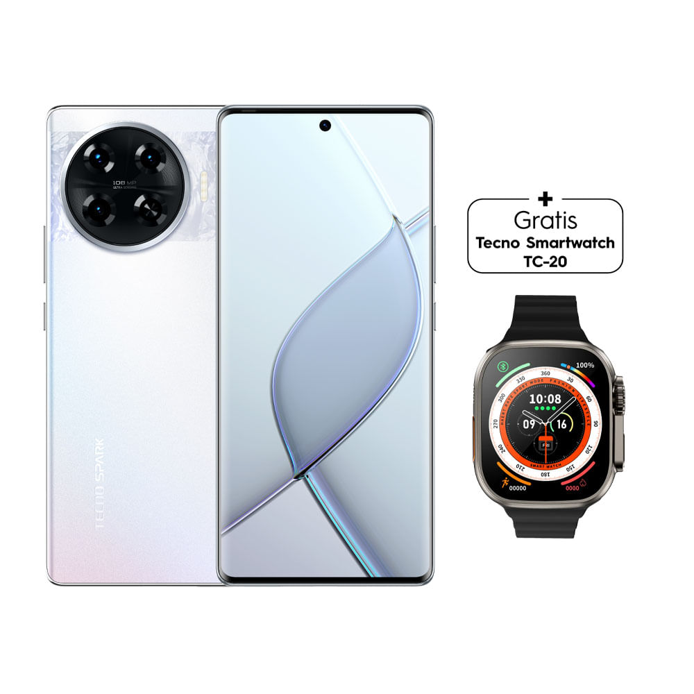 Celular Tecno Spark 20 Pro+ Con Watch