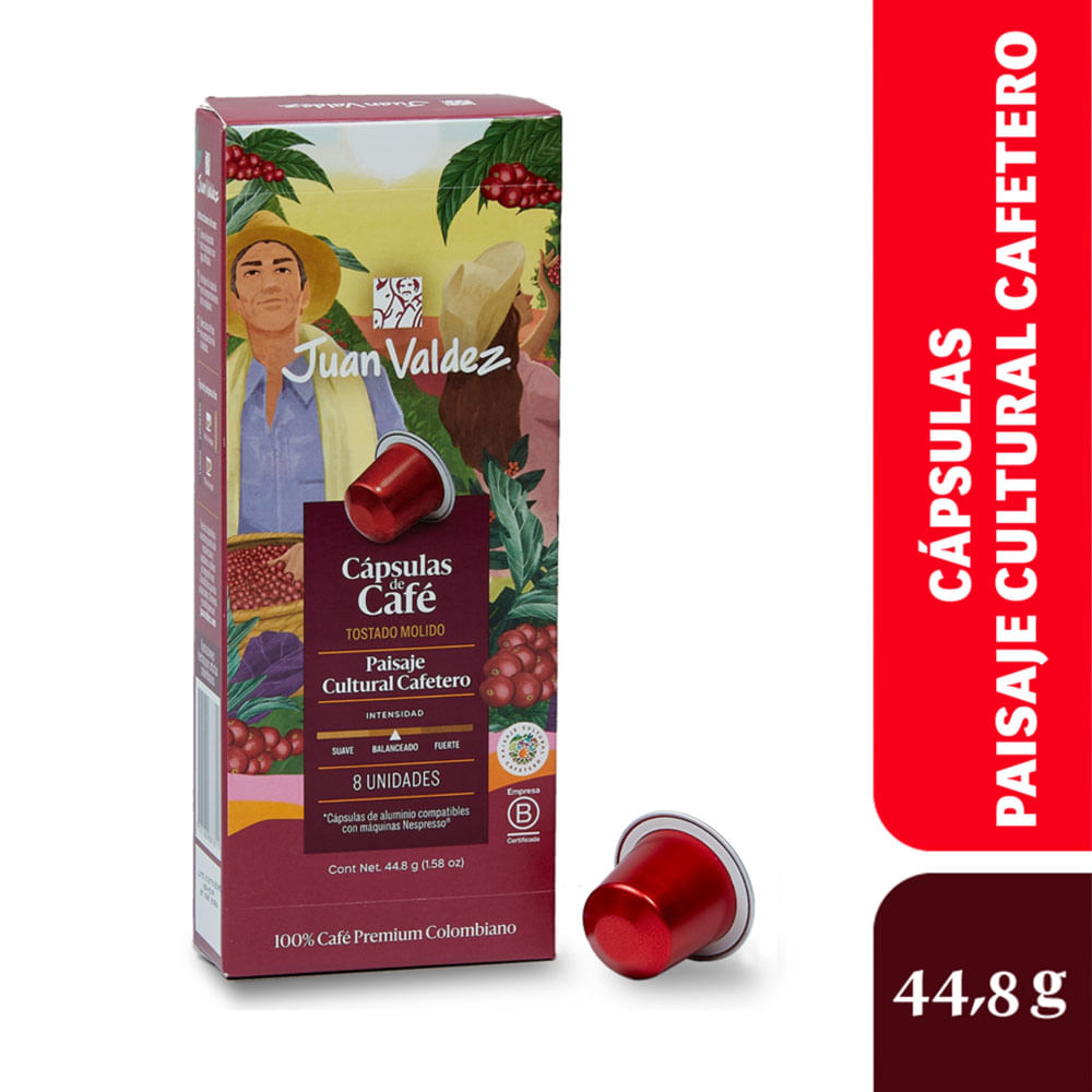 Cápsulas de Café Juan Valdez