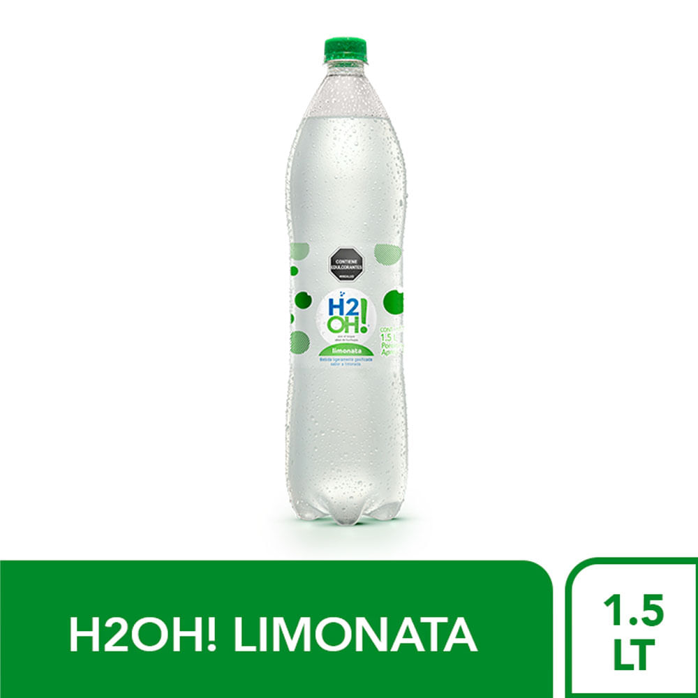 Bebida gasificada H2OH! limonata x1.5L