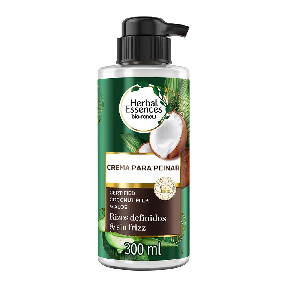 Crema Peinar Herbal Essences Leche de Coco x300ml