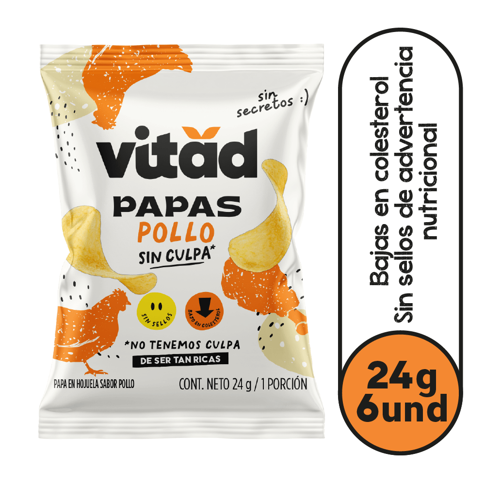 Papas vitad pollo x6und x24g c-u